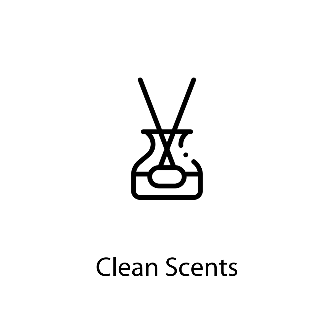 clean scented candle