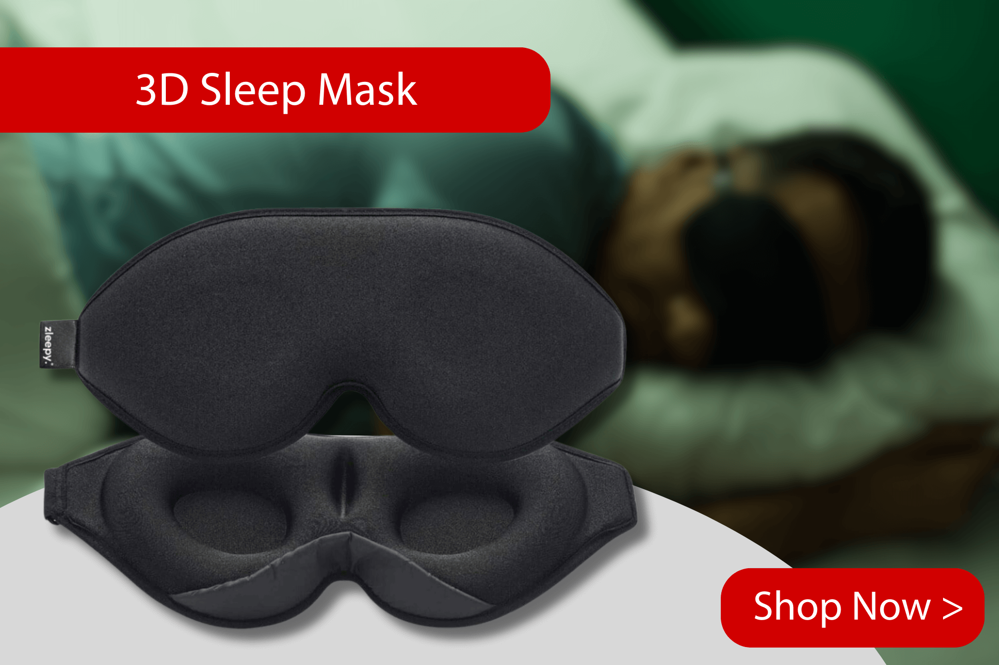 3D Sleep Mask with no Bluetooth