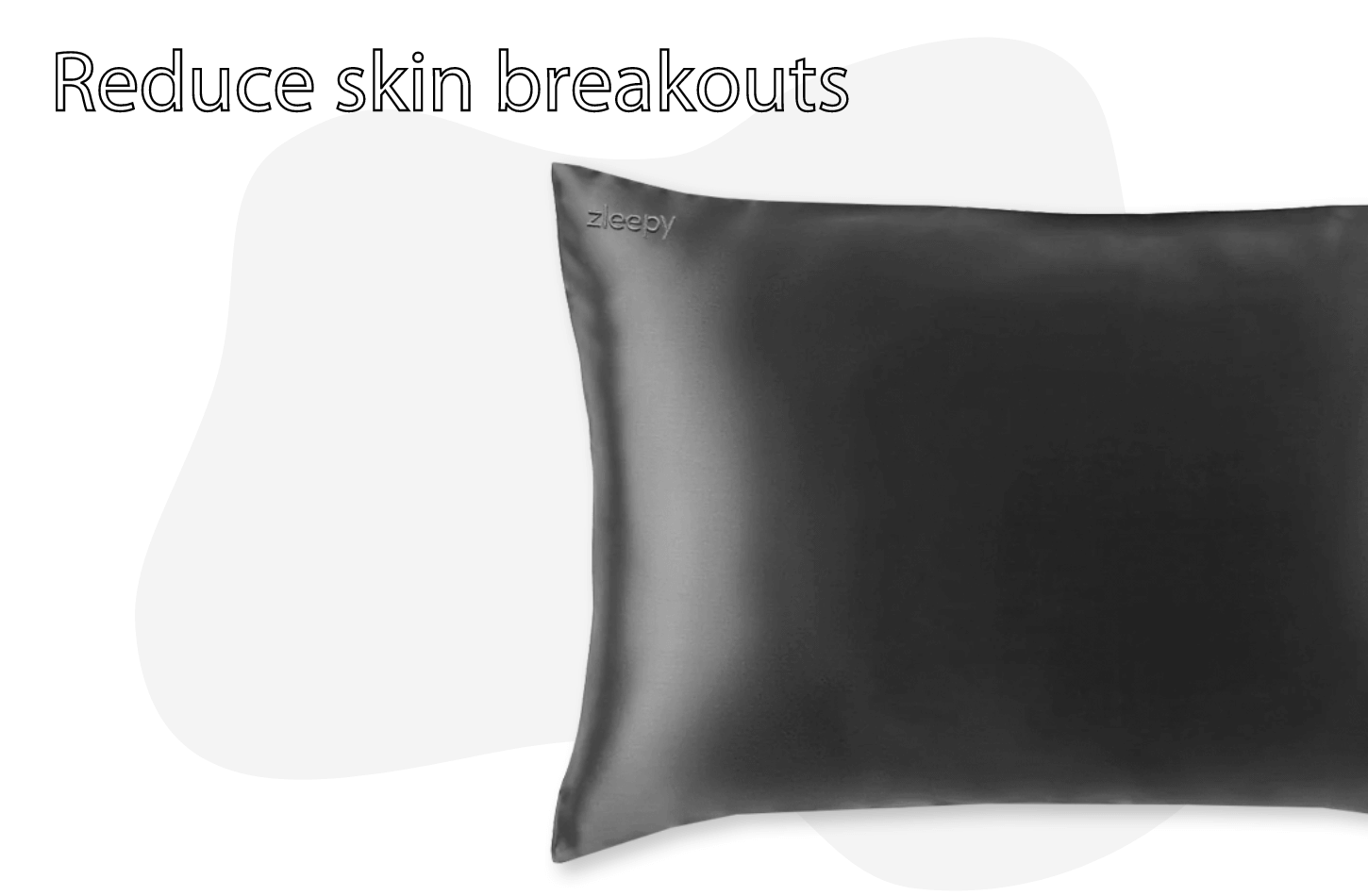 grey silk pillowcase skin breakouts