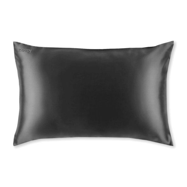 Grey-Silk-Pillowcase