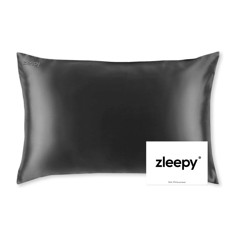ZLEEPY-Grey-Silk-Pillowcase-with-packaging-new