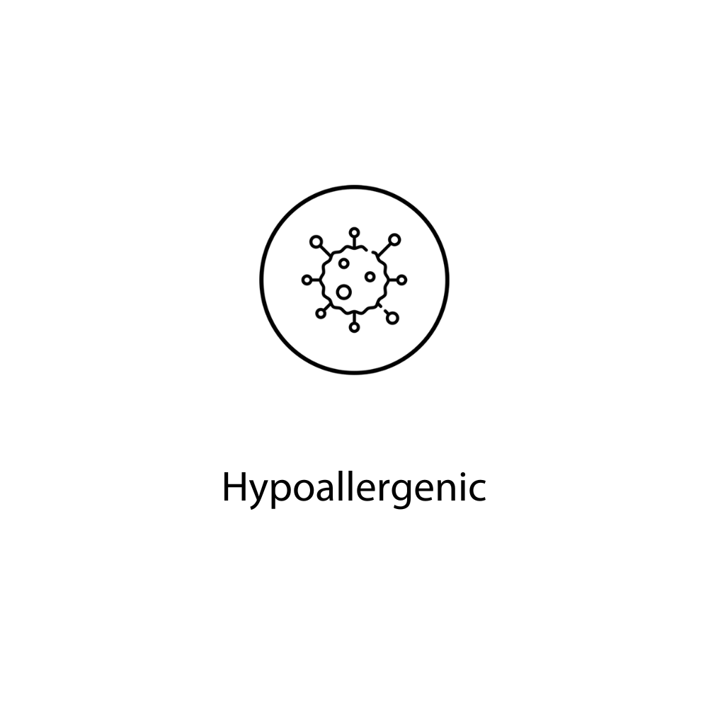 hypoallergenic silk