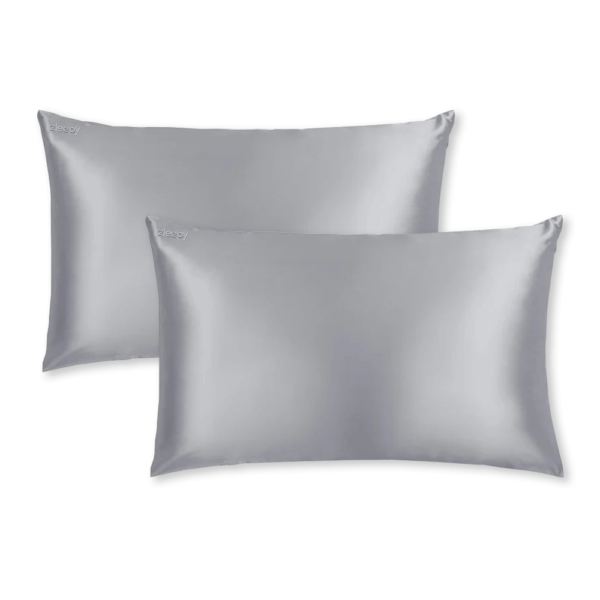 light-grey-silk-pillowcase-set