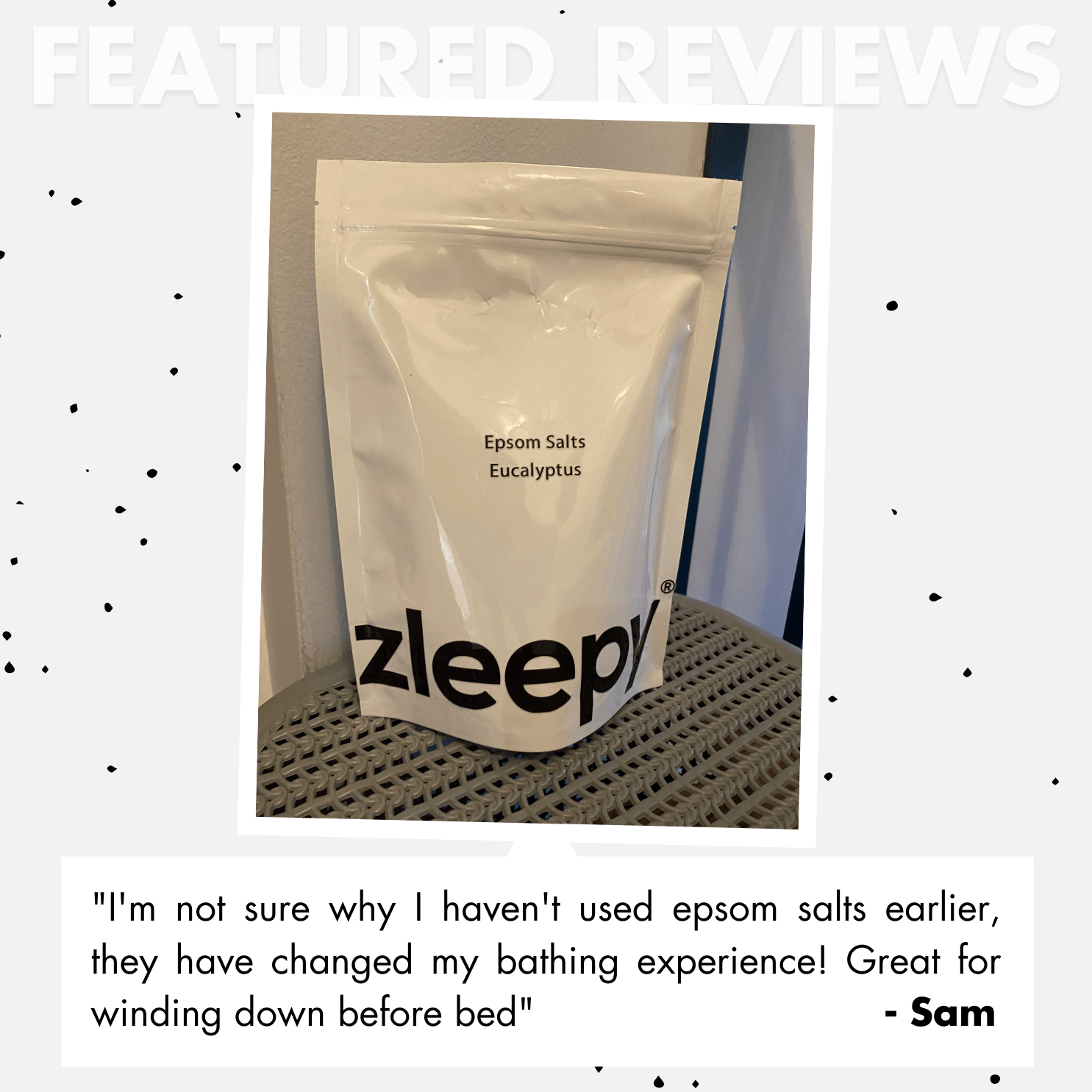Eucalyptus epsom salts review by Sam