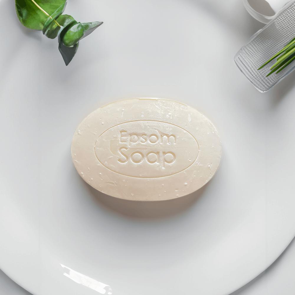 epsom-salt-soap-bar-on-a-plate