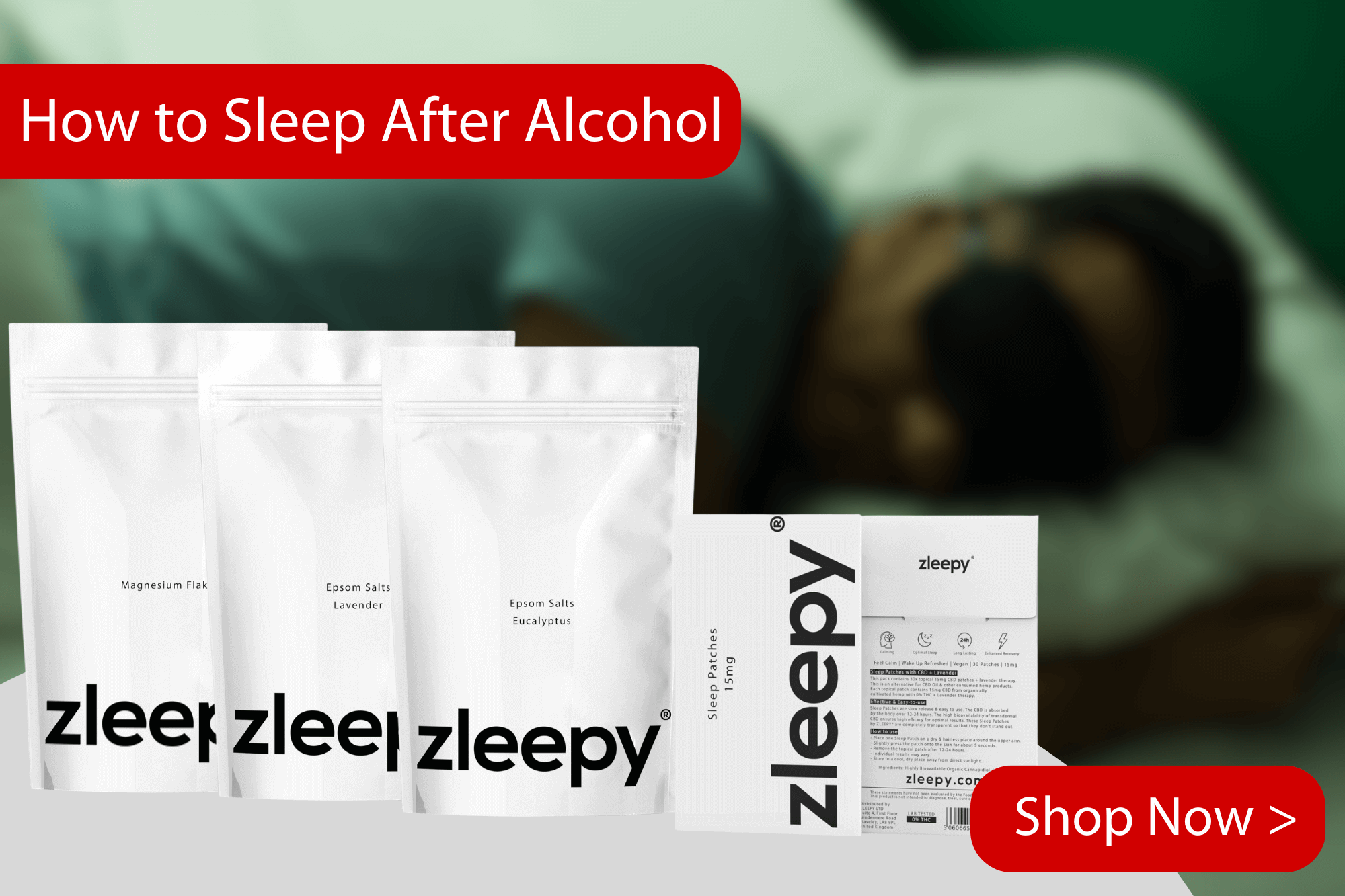 how to sleep better after drinking alcohol supplements