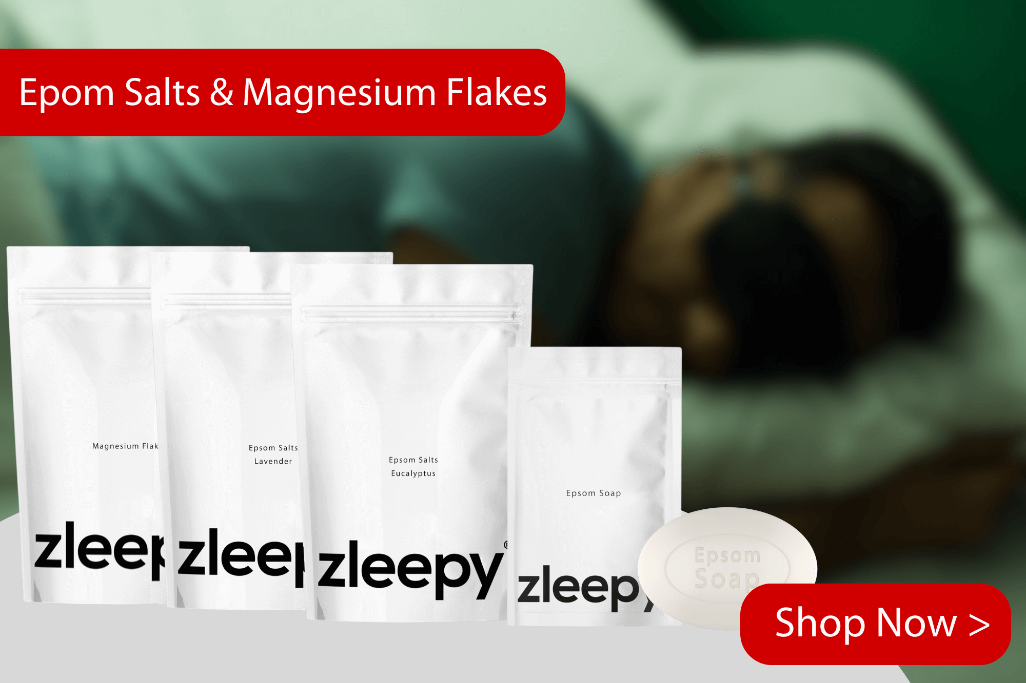 Epsom Salt vs Magnesium Flakes ZLEEPY®
