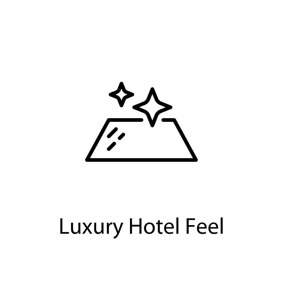 luxury hotel feel