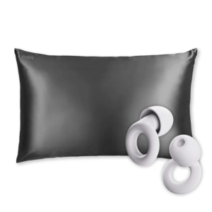 grey-silk-pillowcase-and-earplug-set