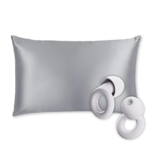 light-grey-silk-pillowcase-and-earplug-set