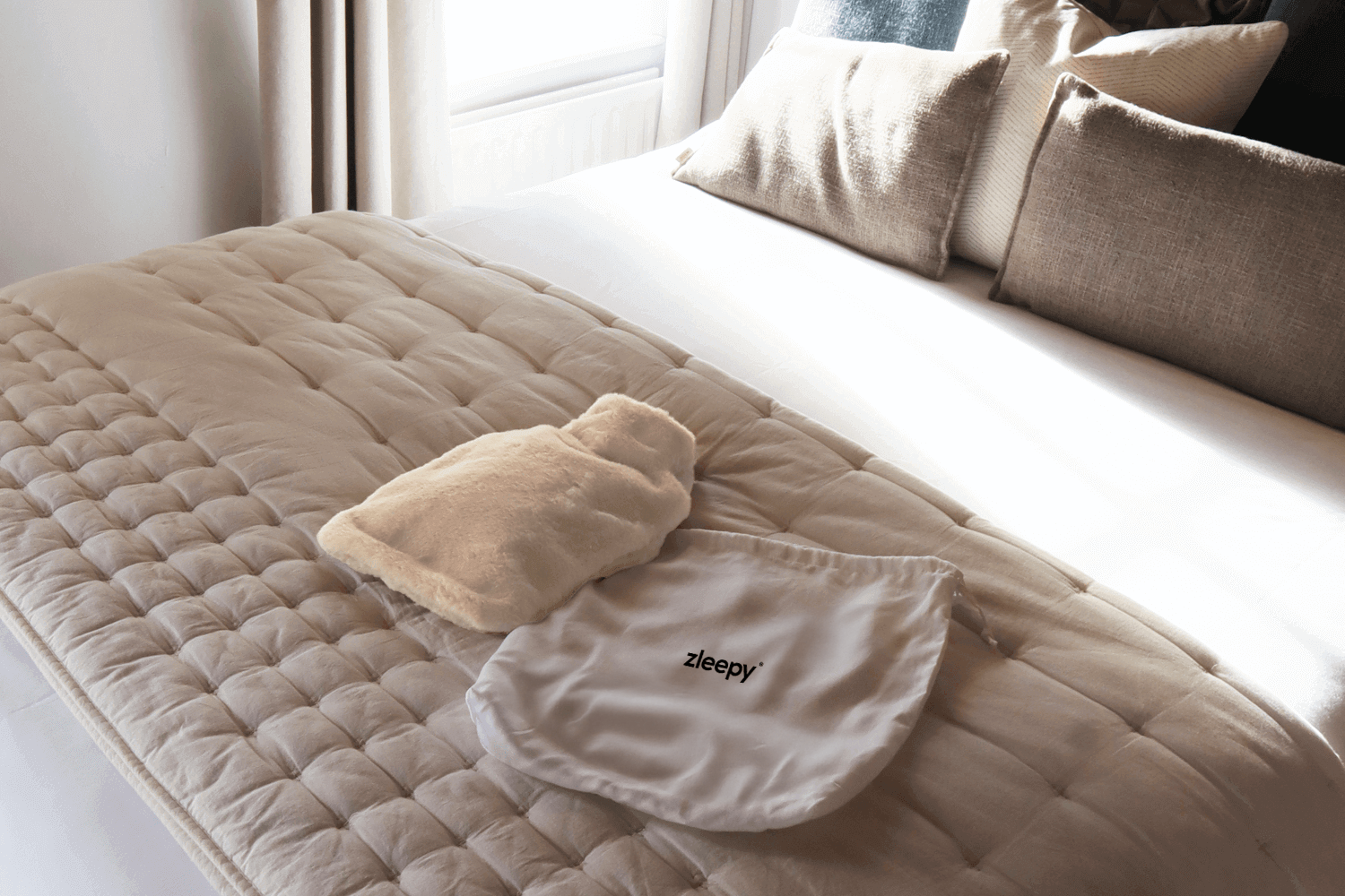 Pouchy-Faux-Fur-Hot-Water-Bottle-in-biscuit-with-bamboo-bag-add-on-new