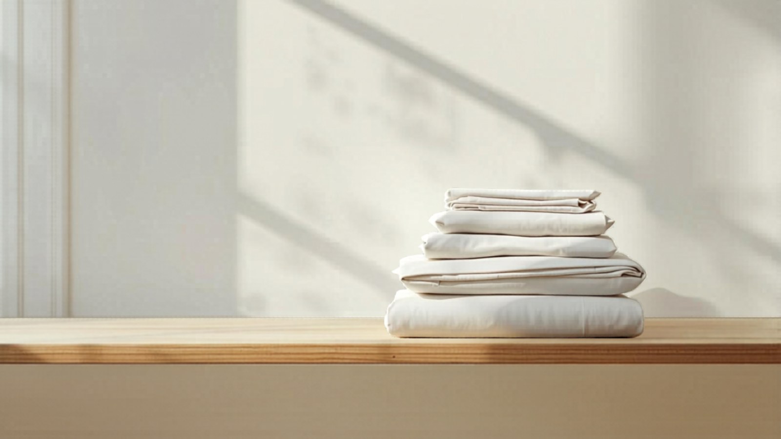 Keep a rotation of fresh, clean linen