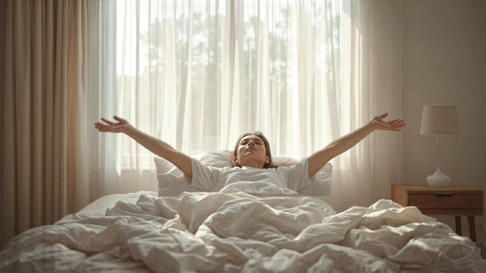 Waking up feeling refreshed
