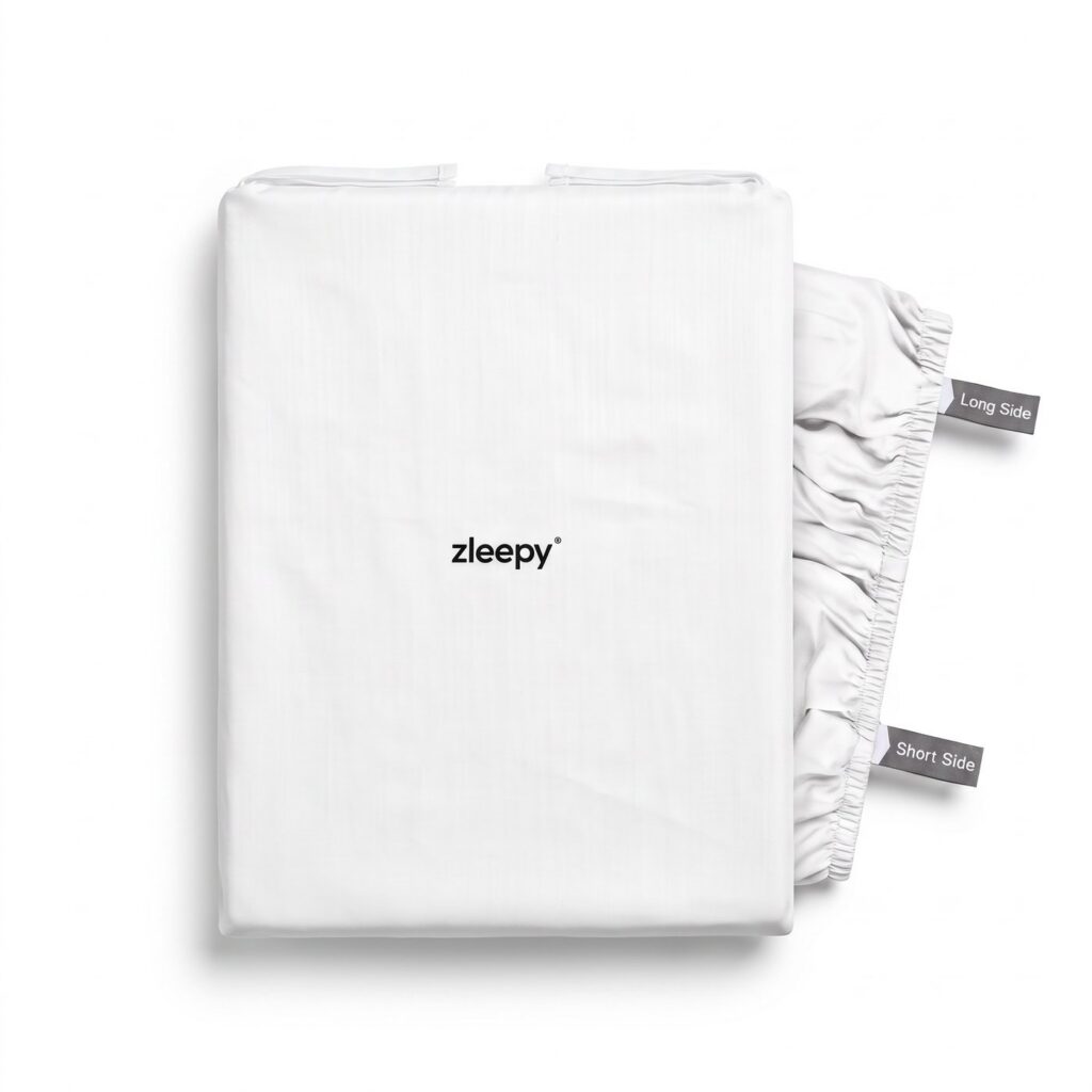 ZLEEPY bamboo fitted sheet