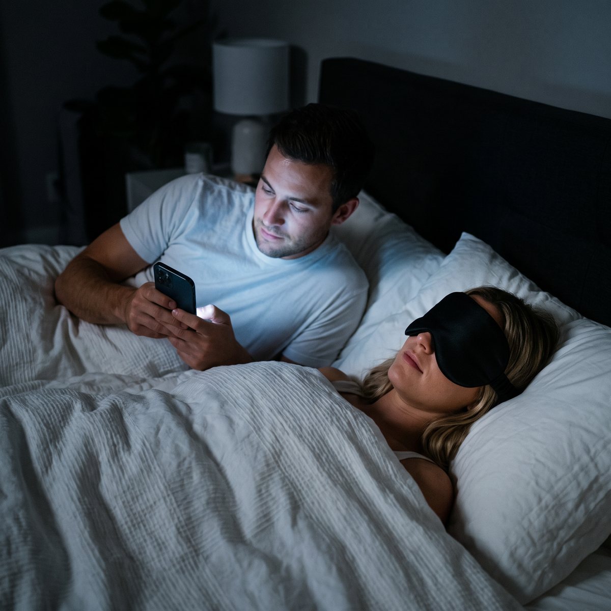 Partners who read late