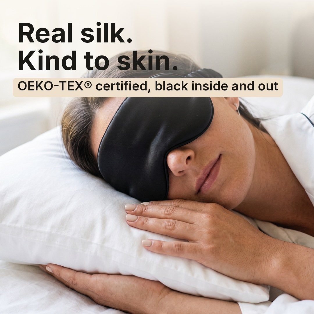 ZLEEPY 3D Blackout Silk Sleep Mask