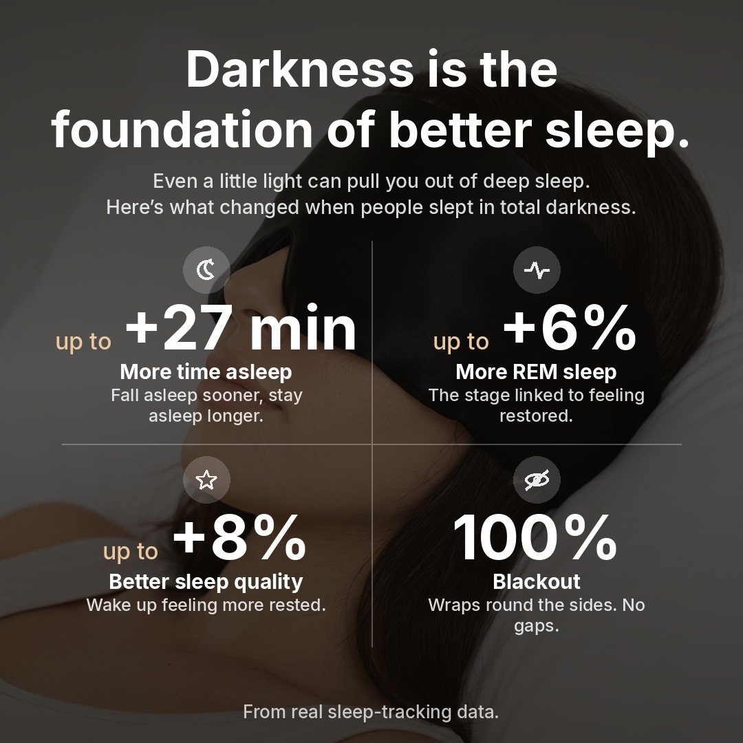 ZLEEPY Wrap Silk Sleep Mask