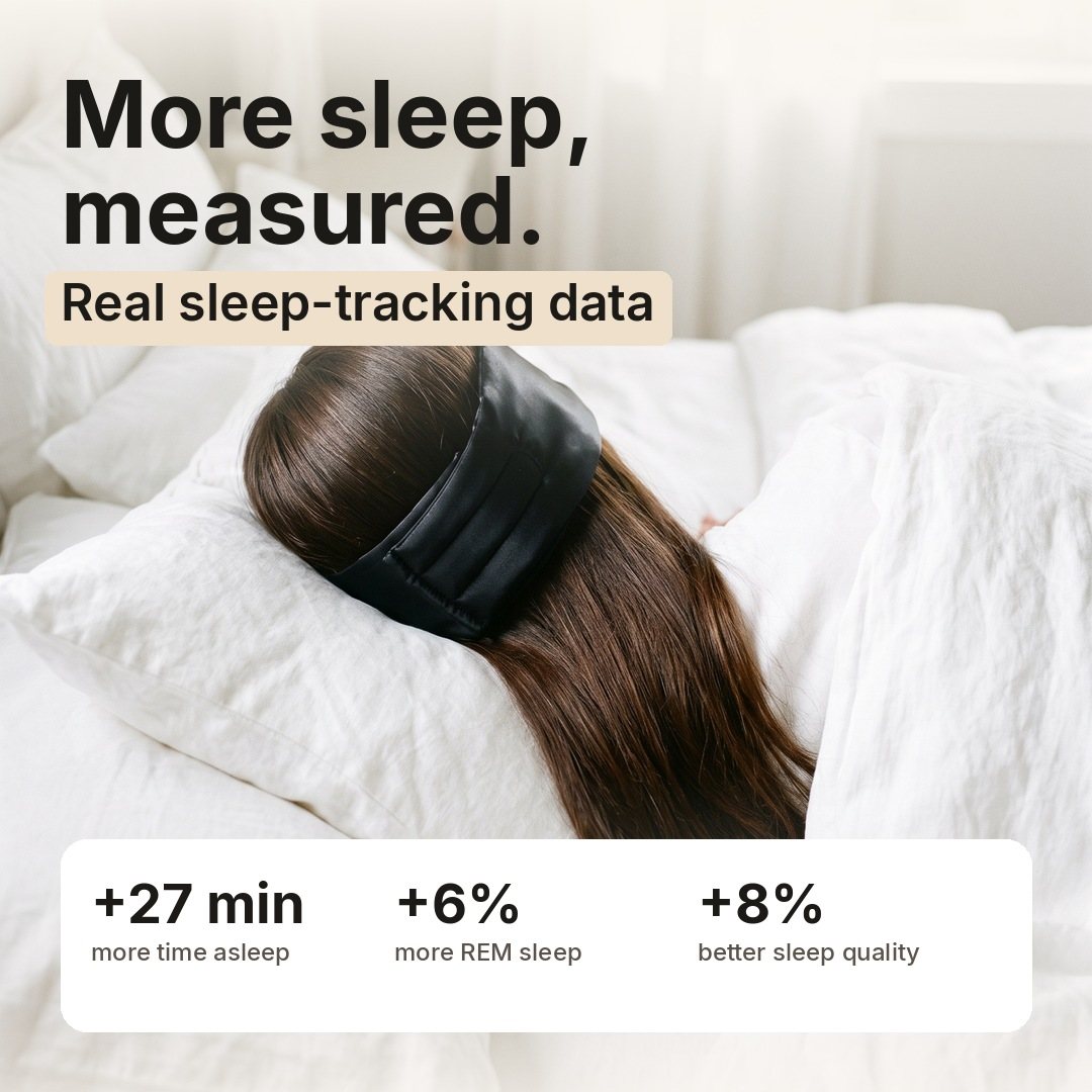 ZLEEPY Wrap Silk Sleep Mask