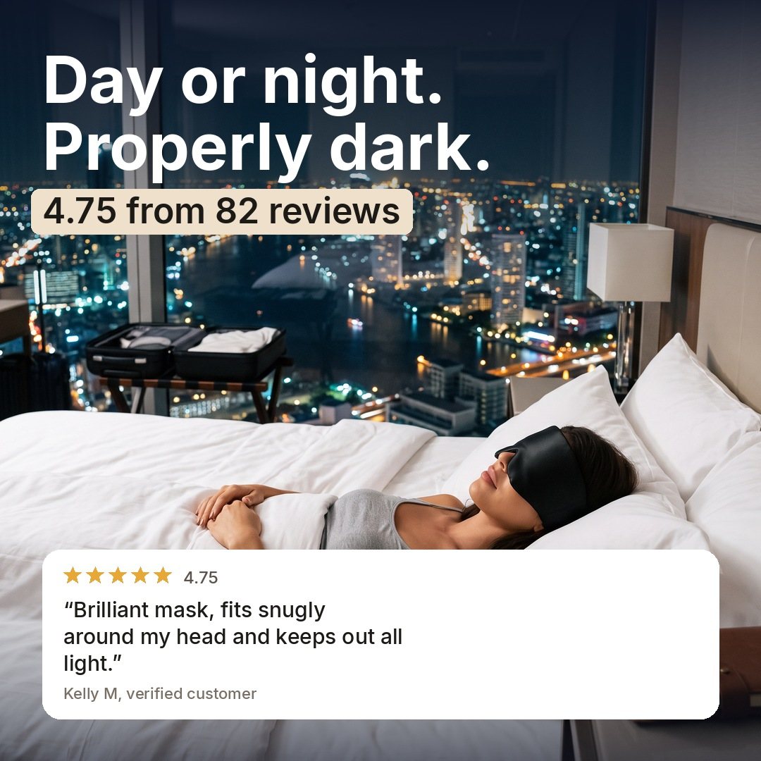 ZLEEPY Wrap Silk Sleep Mask